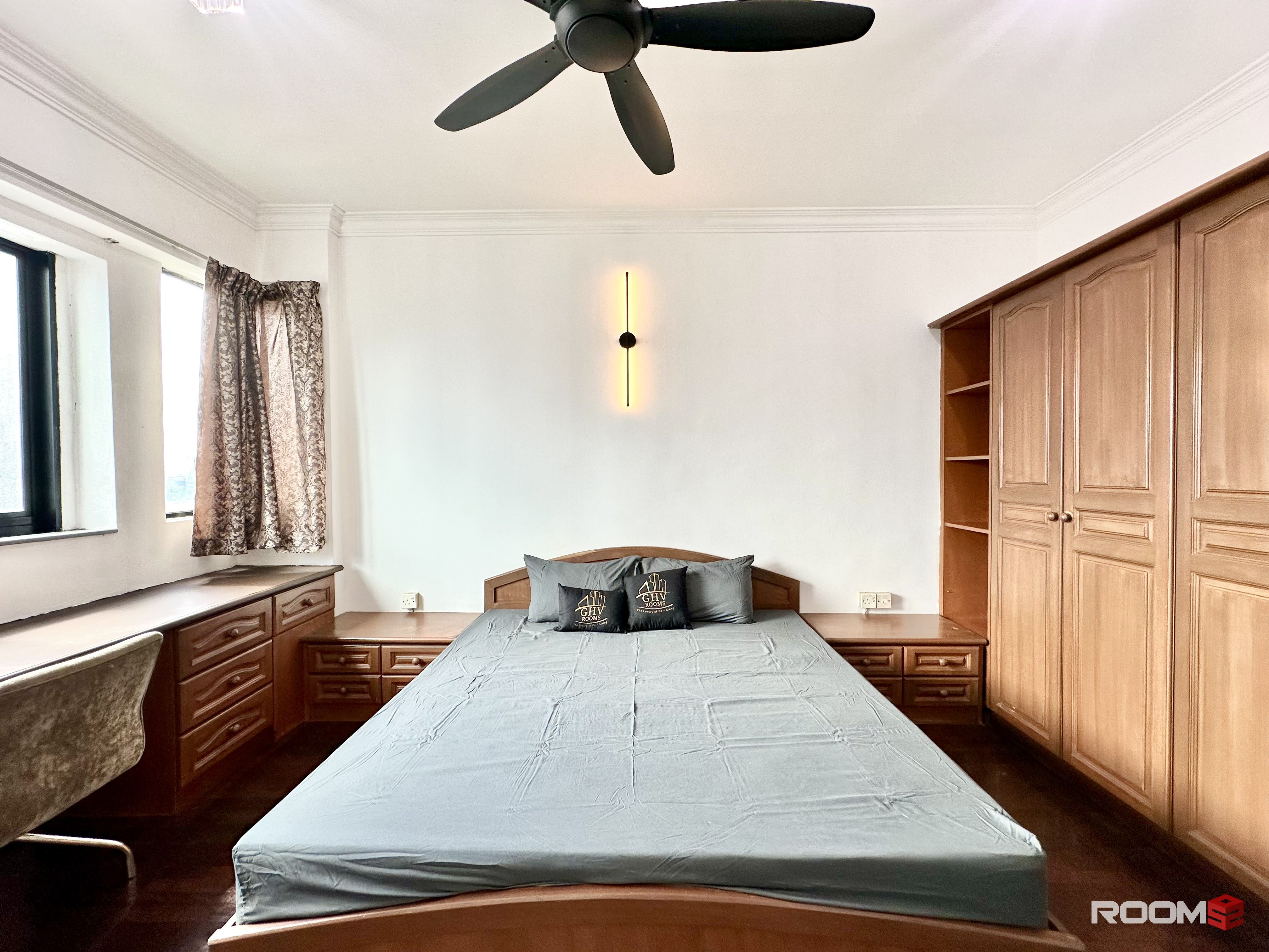 ZERO DEPOSIT✅🔥 [NEW FEMALE MASTER ROOM]Only 1 mins walk to LRT PWTC Station & Sunway Putra Mall [KL City Area]