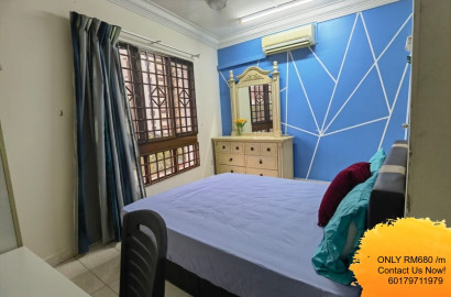 0 Deposit Medium Room For Rent at Palm Spring @ Kota Damansara