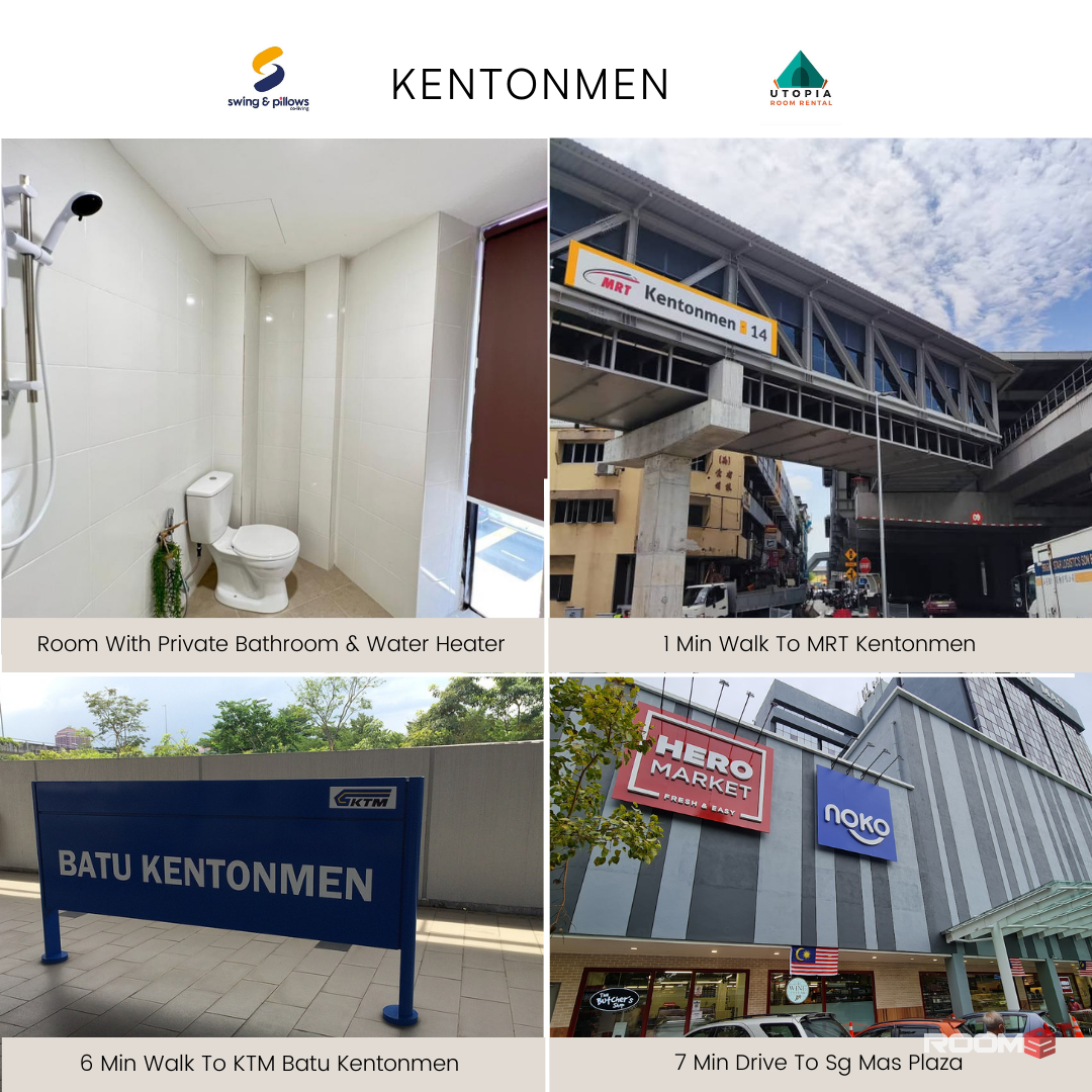 Convenient Living for Easy Transport 🚶‍♀️ Walking Distance To MRT MRT Kentonmen ✨⭐