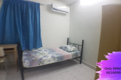 [ZERO DEPO] BANGSAR SOUTH Single Room 15 mins walk to Vertical, Pantai Hillpark 2, Incl Utils