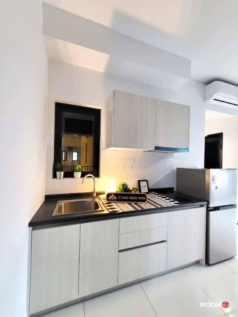 𝐅𝐑𝐄𝐄 𝐖𝐈𝐅𝐈 [Condominium Parc 3] Walking Distance To 🚊 LRT/ MRT , Bilik Sewa Cheras Maluri, Sunway Velocity,TRX.