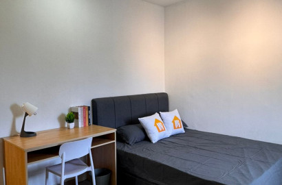 🛀🛀PRIVATE BATHROOM 😱😱De Tropicana, Kuchai Lama ✅NEAR MRT ⭐️ Newly RENO, Master Room Fully Furnished