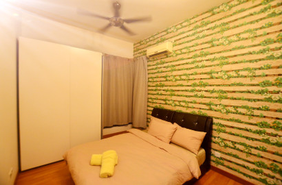 Amaya Maluri - Near LRT & MRT - Master Room (Near TRX, Bukit Bintang, TIME Square, Cheras, Ampang, Pandan,Pudu,Ismail)