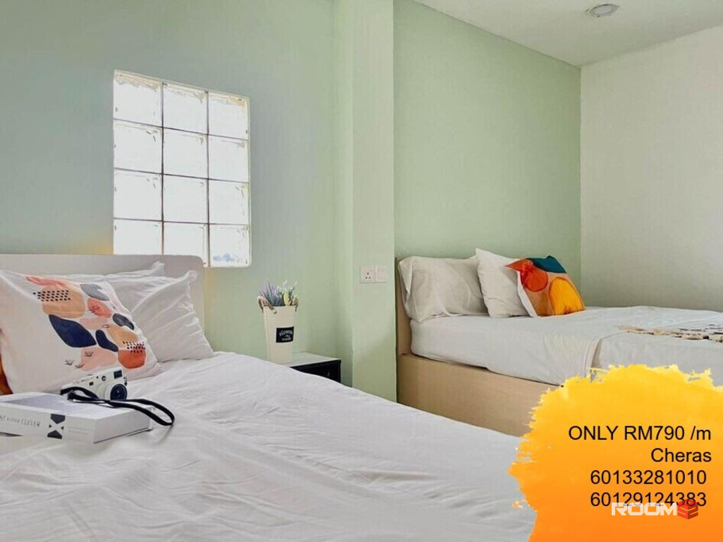 KL Cheras Near MRT Maluri Hotel Room For Rent