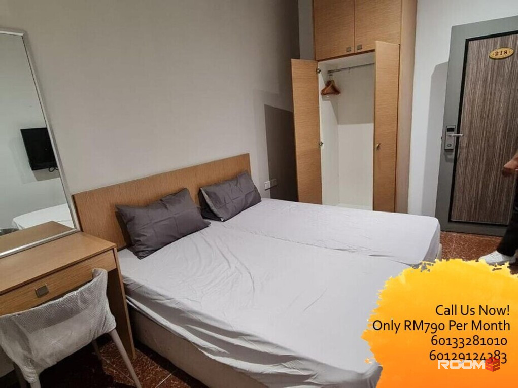 | EMove In Ready💥Fully Furnished Master Room RENO in Taman Shamelin 1 Shamelin Mall⚡️Washing Machine and Dryer Included