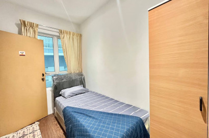 Fully Furnished Single Room 🏙️📍❗ Walking Distance To MRT Ampang Park 🚶🏻‍♂️