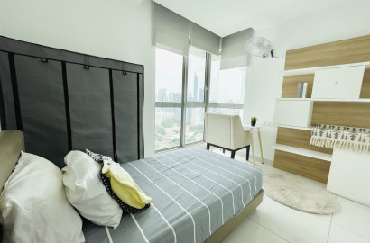 Rent Fully Furnished Room 💯👍🏻 At Regalia Suites 👏🏻 Near To KTM Putra & LRT PWTC 🚄