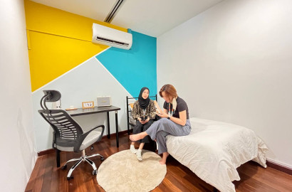 Want To Rent Room In KLCC Area? 👭 With NO Deposit? 🚄🚌 At Desa Kudalari, KLCC 😍 Near To LRT Ampang Park 🚄