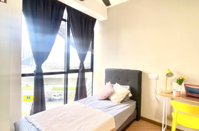 ✨⭐Zero Deposit & Move-In Ready ️ : Fully Furnished Room for Rent area MRT Kentonmen🚄