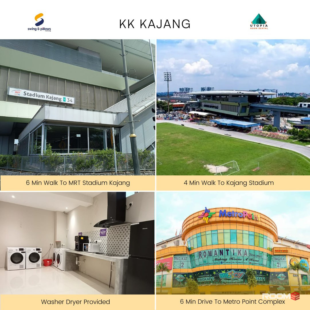 😎🥳Convenient Living for Public Transport Commuters 🚶🏻 near MRT Stadium Kajang 🏟️
