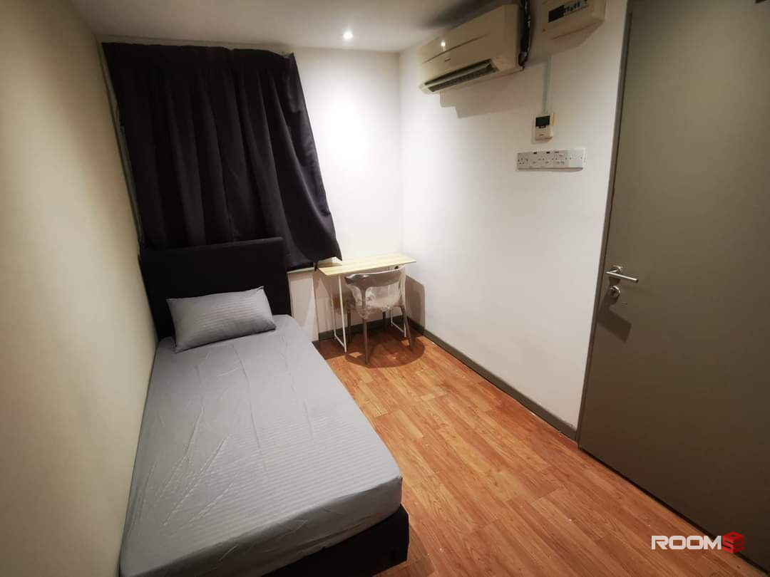6Mins 🚶‍♂️to Kepong Baru Train Station🚉Private Single Room Kepong Baru | Move-in Immediately✨