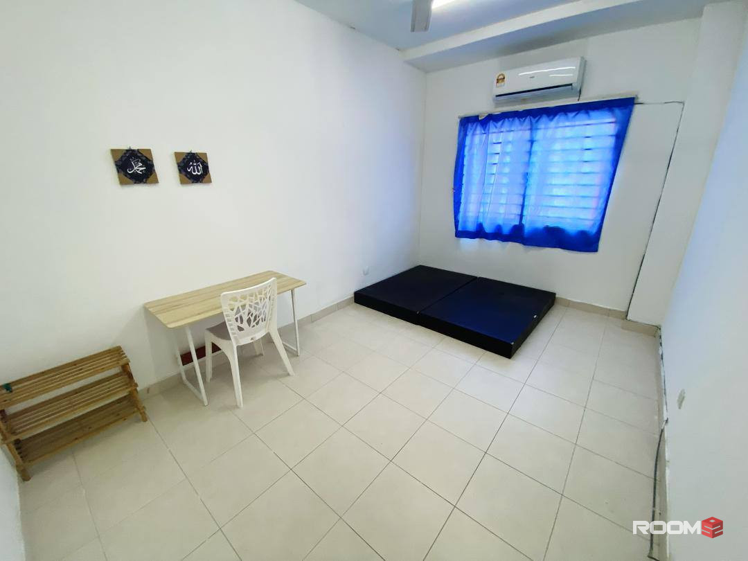 [RM 11 at 2nd Month Rental l Zero deposit ] ❤️‍🔥 Aircon Single Room in Setia Alam‼️