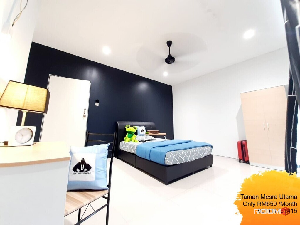 Bilik Sewa Balakong {Female Only👩} {WIFI📶}Tmn Mesra Utama📣 🚀 Near To 🚊 Serdang KTM, 🏘Taming Jaya,🏫 UTAR🎓 C180, T