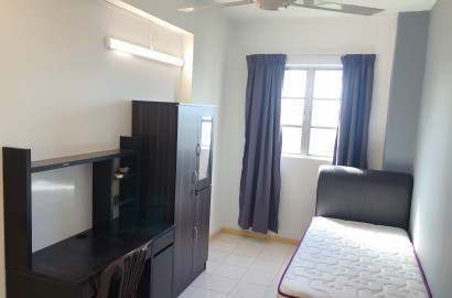 🤩PROMOTION!!!! 🤩 HIGH SPEED INTERNET Single Room Fully Furnished New Aircond Wardrobe Table Chair Mattress