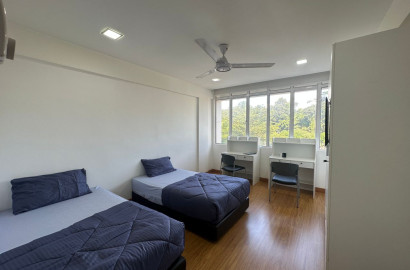 🏛️[ KL Sentral Mansion Sentral ] Fully Furnished Middle Room with Double Single Bedroom with Fan & A/C For Rent