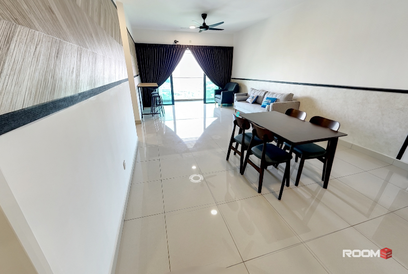ZERO DEPOSIT🔥RIVERVILLE CONDO🏠QUEEN ROOM+TOILET