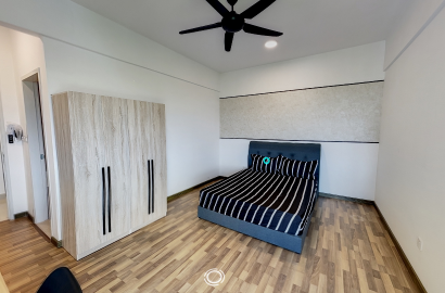 ZERO DEPOSIT🔥RIVERVILLE CONDO🏠QUEEN ROOM+TOILET