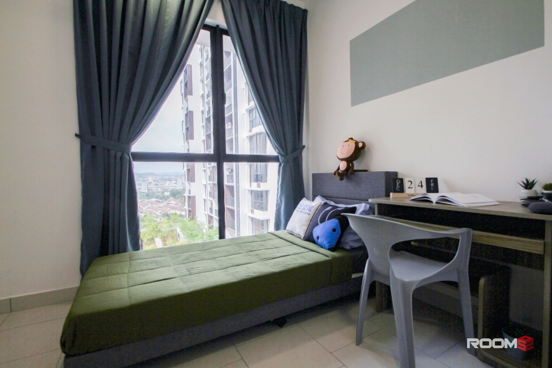 UPM Students looking for room rent? Single or Middle Room Astetica Residences for rent near The Mines