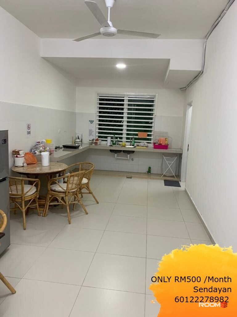 Fully Furnished with WiFi and Air Cond, Single Room for rent at Bandar Sri Sendayan, Sendayan