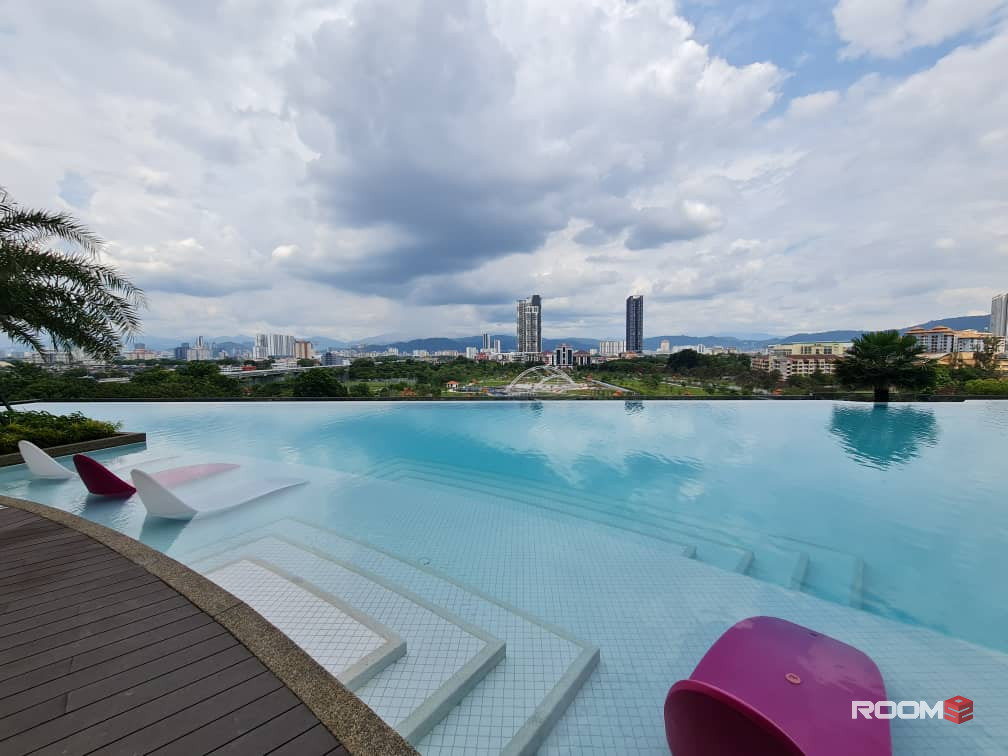 𝐅𝐑𝐄𝐄 𝐖𝐈𝐅𝐈 [Condominium Parc 3] Walking Distance To 🚊 LRT/ MRT , Bilik Sewa Cheras Maluri, Sunway Velocity,TRX.