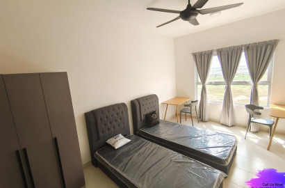 Female ONLY Master Room For Rent Rimbayu Teluk Panglima Garang