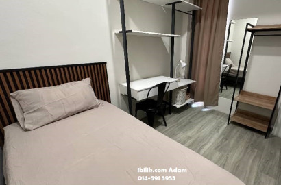 🏠USJ21 Fully furnished - Middle Room + Near LRT, Mall,  Easy access