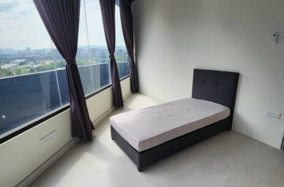 5min to Monorail IMBI❗❗City View Single Room with Private Bathroom🔥Hotel Style Co-living at Bukit Bintang, Pudu, Cheap&