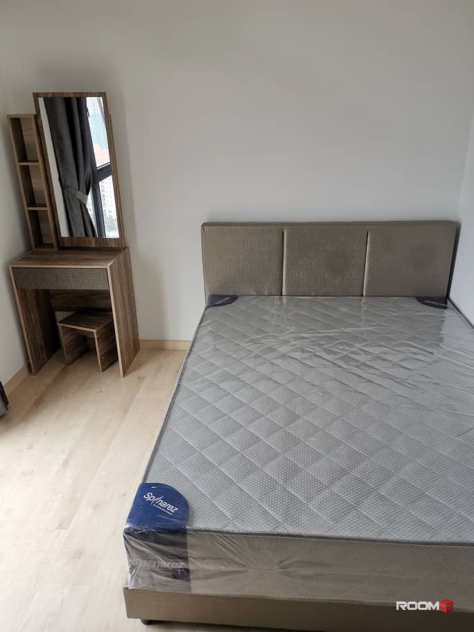 medium fully furnished included car park kepong the henge condo
