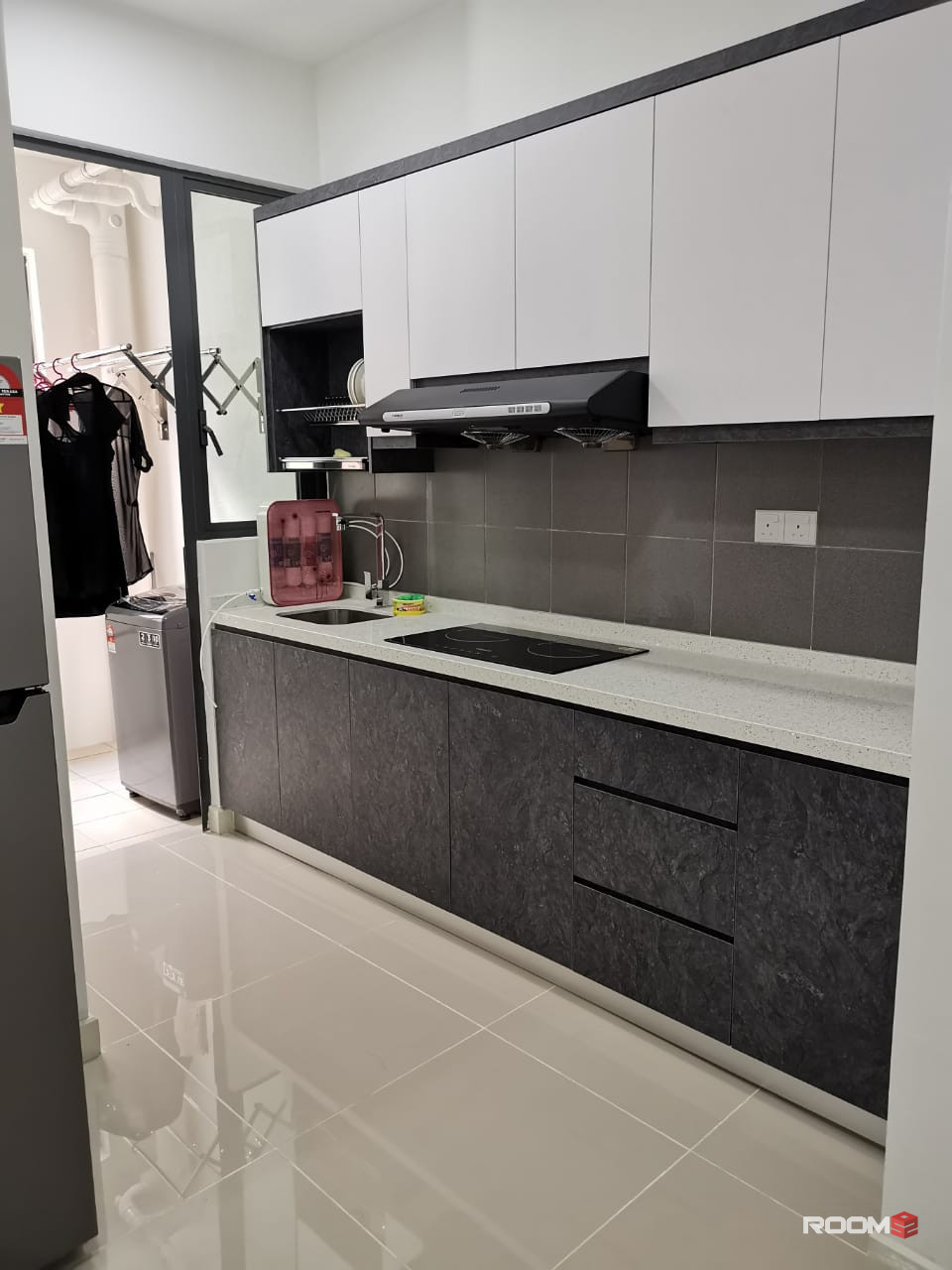 fully furnished medium room danau kota suite next tarc