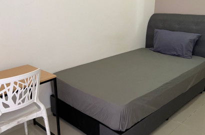 [Free Utilities] Furnished Single Room with Balcony for Rent @ Cova Suites, Kota Damansara