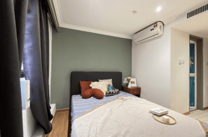ZERO DEPOSIT Room Rent Next To Bus Stop ❗Many Choices Of Cheap Local And Indonesia Food Around 😍🍲