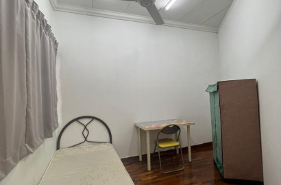 🔥Fully Furnished Single Room 🔥Walking Distance to MRT Bandar Utama, High Speed Wifi