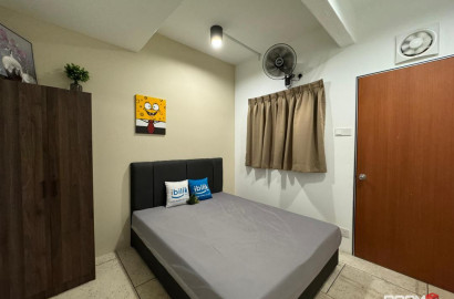 📍🏡1 KM to CIQ/JBCC |🚊0.5 KM to RTS/JAYA GROCER🛒 - Limited room for rent with 0 deposit🤗🔥