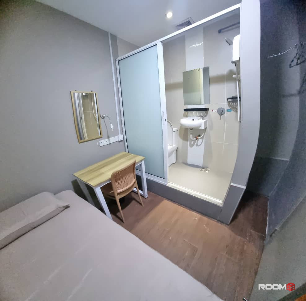 *Single Room with Bathroom @ Sri Rampai Business Park near PV 128, Kuala Lumpur