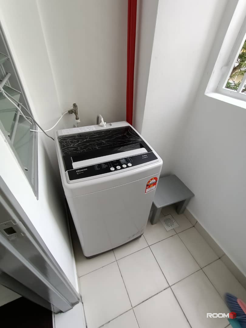 Male room for rent at Twin Residence @ Taman Kobena Tampoi JB