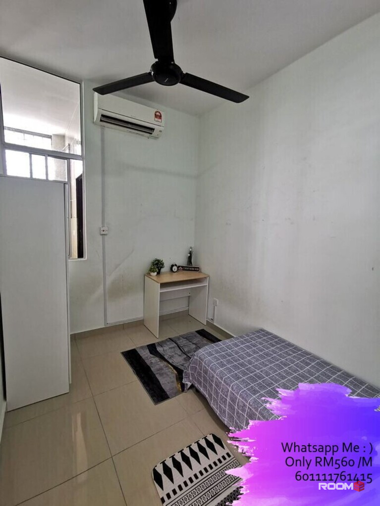 Bilik Sewa Bangi {Female} {Aircond}🔥KTM Bangi 🚊, Bangi Avenue 3, Bangi Lama/ Wonderland, UKM🎓 ,KUIS🎓Bdr Seri Putra,