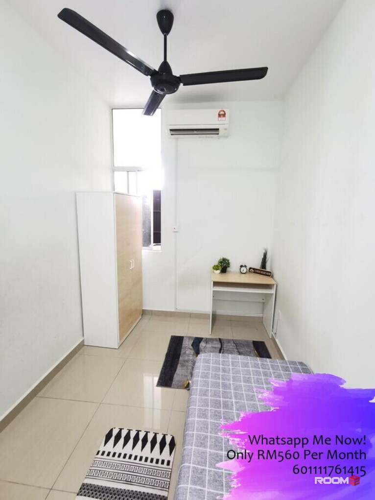 Bilik Sewa Bangi {Female} {Aircond}🔥KTM Bangi 🚊, Bangi Avenue 3, Bangi Lama/ Wonderland, UKM🎓 ,KUIS🎓Bdr Seri Putra,