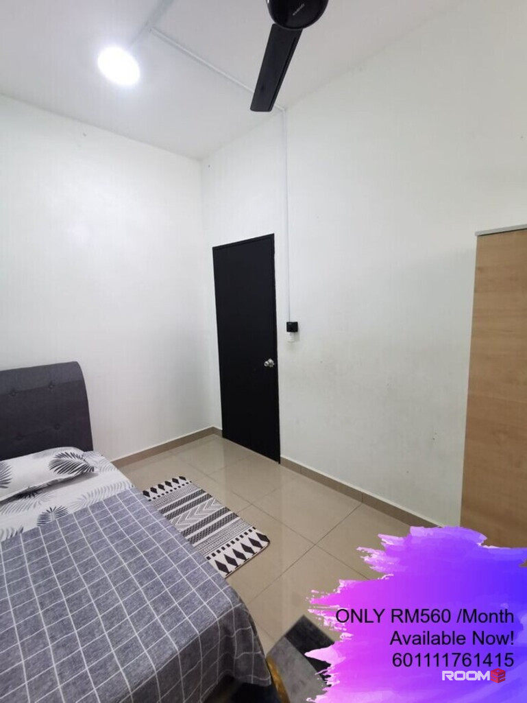 Bilik Sewa Bangi {Female} {Aircond}🔥KTM Bangi 🚊, Bangi Avenue 3, Bangi Lama/ Wonderland, UKM🎓 ,KUIS🎓Bdr Seri Putra,