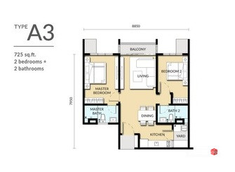 Sinaran Wangsa Maju [Fully Furnished & Concierge Services] Master, Medium, Single Room