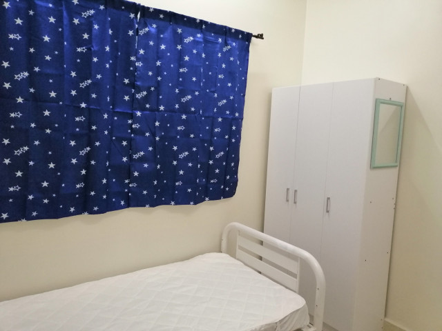 free electric water n wifi small room at pelangi utama condominium