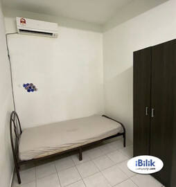 🆕Fully Furnished Single Room at BU12 🔥 Rental include utilitilities & Wifi Easy 🚗Access to NKVE, LDP, One Utama, Centrepoint, Mutiara Damansara