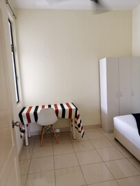 female small room at pelangi utama condominium