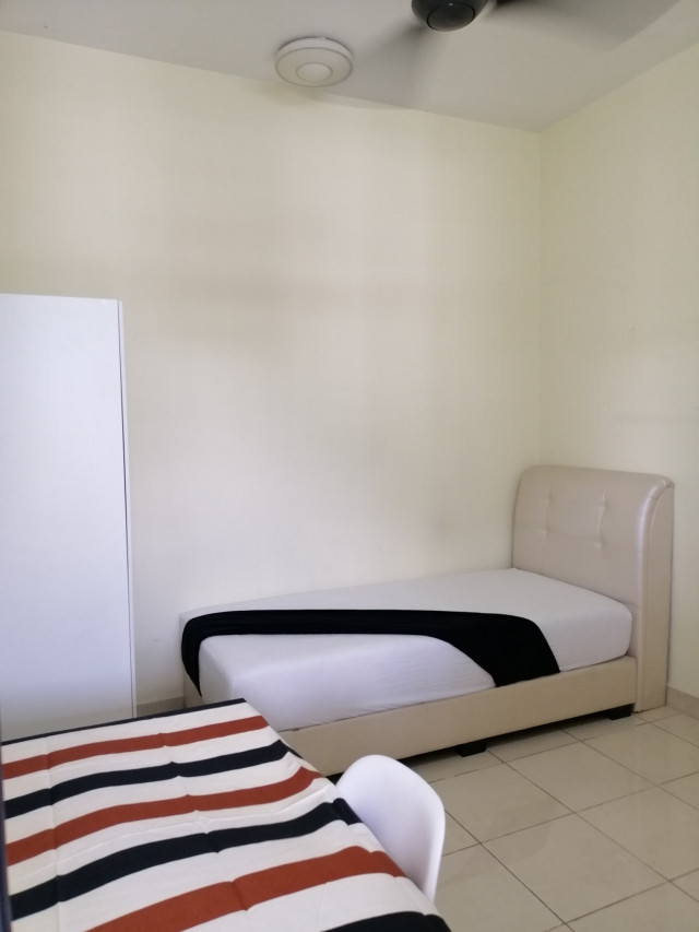 female small room at pelangi utama condominium