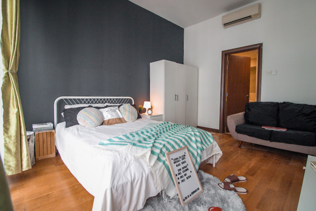 💢Stress Everytime Get A Bad Housemate! No Share Room! You in A Right Way Now🦸‍♀️! 💺Fully Furnished Master Bedroom with Attached Bathroom🛀🏻!!