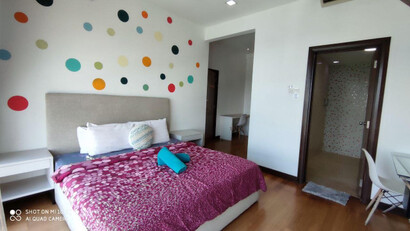 💢Stress Everytime Get A Bad Housemate! Female Unit Room! You in A Right Way Now🦸‍♀️! 💺Fully Furnished Master Bedroom with Attached Bathroom🛀🏻!!