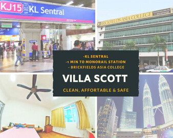 The Best Accomodation With Luxury Condo🤩 Rent At Villa Scott Condominium! Fully Furnished Room Rental💯 Comfort and Safety Assured👍🏻❗