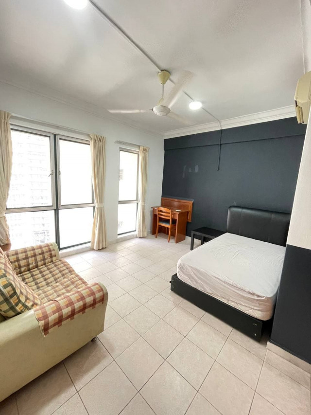👍🏻Fully Furnished Rooms from RM1100! Vista Damai! 🚶🏻‍♂️Walk to Intermark! 😲NO Deposit! Wifi Included📶! 🛅Safe! Comfortable!